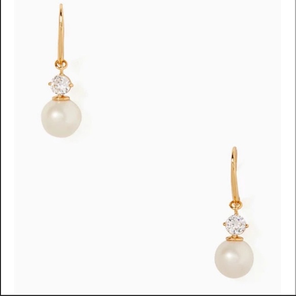 NEW Kate Spade pearls of wisdom drop earrings - Picture 2 of 5